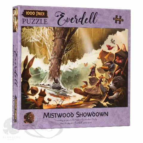 Everdell Puzzle - "Mistwood Showdown" 1000pc Puzzle