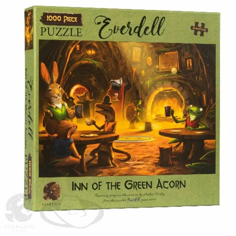 Everdell Puzzle - "Inn of the Green Acorn" 1000pc Puzzle