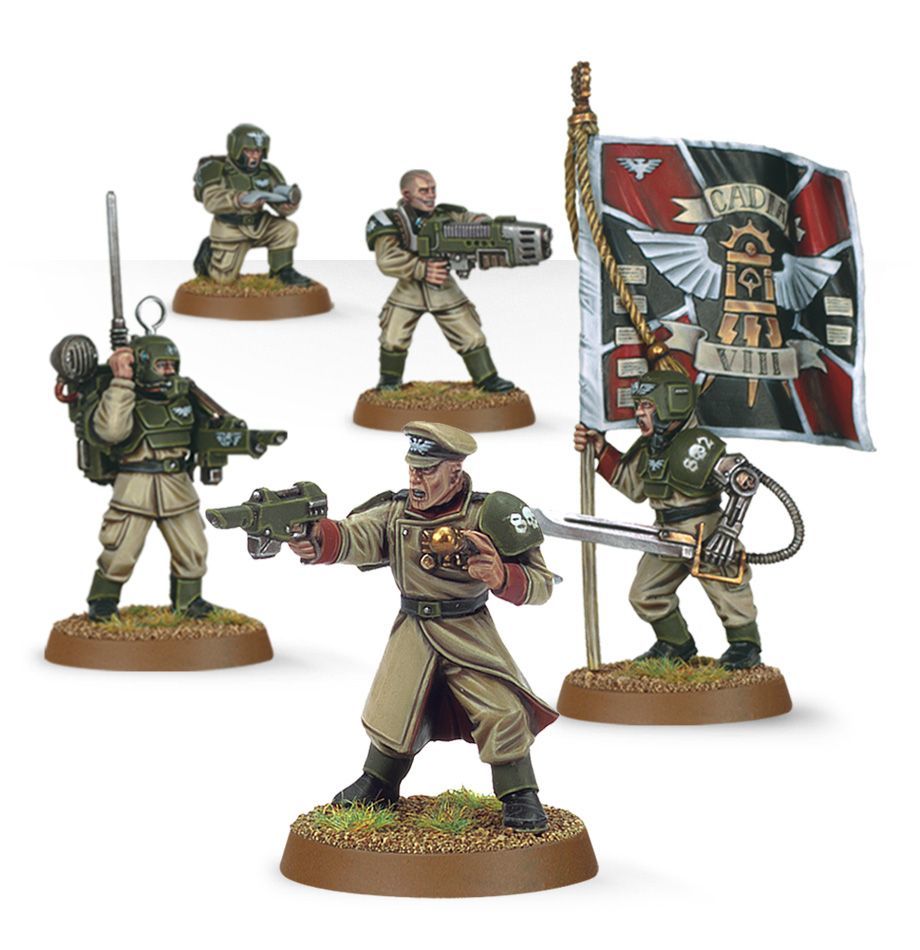 WH40K: Astra Militarum Cadian Heavy Weapons Squad – Valkyrie Games NZ