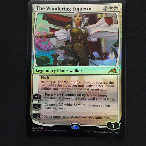 The Wandering Emperor (stamped foil)