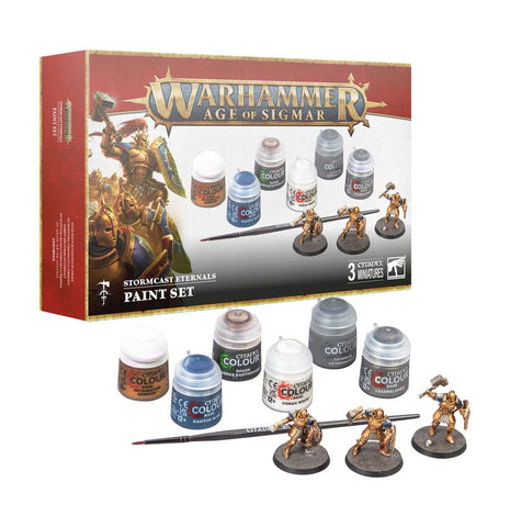 WH: AOS Stormcast Eternals + Paint Set 2024