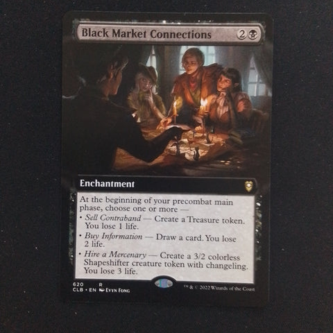 Black Market Connections (clb Full Art)