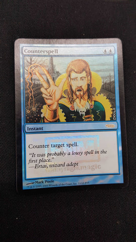 Counterspell (foil, damaged)