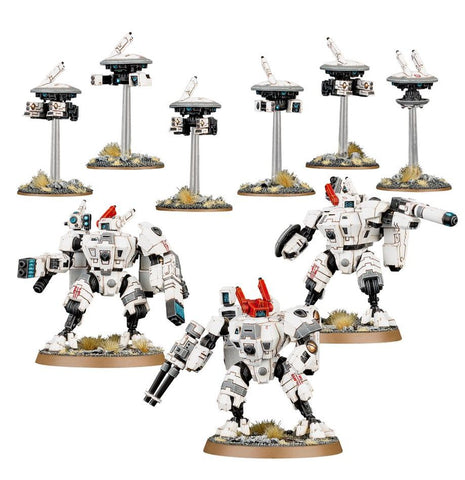 Warhammer 40K: Tau Empire: XV8 Crisis Battlesuits