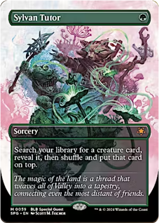 Sylvan Tutor (SPG full art)