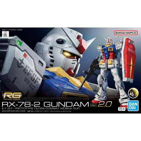 RG 1/144 RX-78-2 GUNDAM Ver 2.0