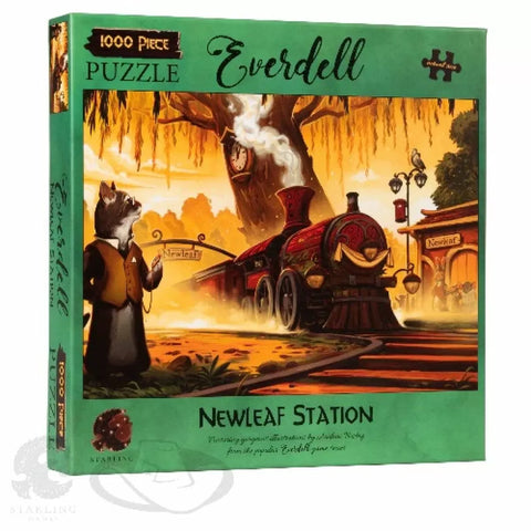 Everdell Puzzle - "Newleaf Station" 1000pc Puzzle