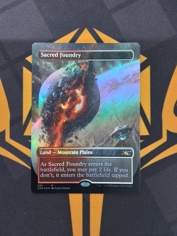Sacred Foundry (full art foil UNF)