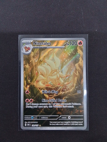 Ninetales Illustration Rare (OBF 199/197)