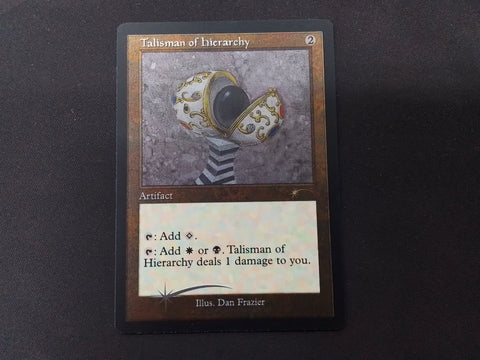 Talisman of Hierarchy (Etched Foil, SDL)