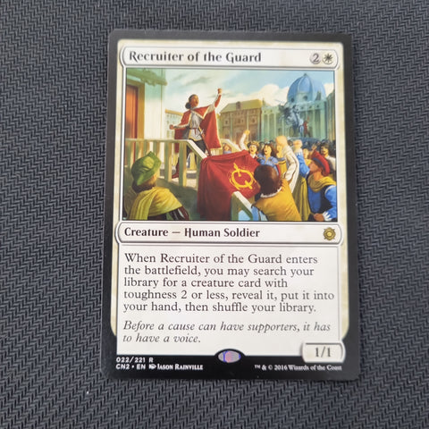 Recruiter of the Guard - Conspiracy