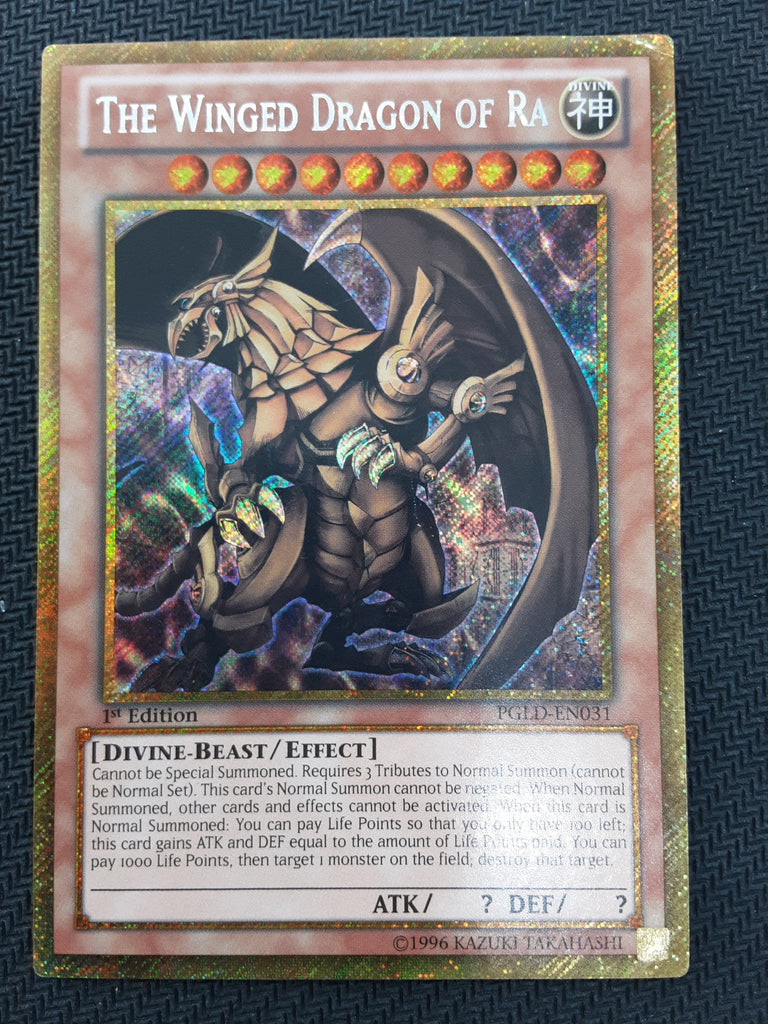 Yu-Gi-Oh! The Winged Dragon Of Ra - Millennium Rare Korean God Card (Near Mint) Yu-Gi-Oh! The Winged Dragon Of Ra - Millennium Rare Korean God Card (Near Mint)