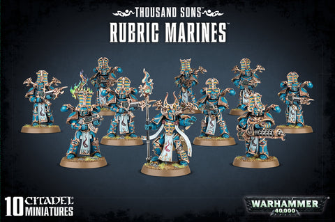 WH40K: Thousand Sons Rubric Marines