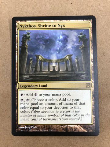 Nykthos, Shrine to Nyx (Theros)