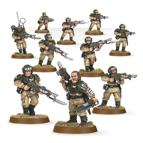 Figurines Warhammer 40.000 - Astra Militarum : Cadian Heavy Weapons Squad  (Nouvelle version) Warhammer 40.000 - UltraJeux
