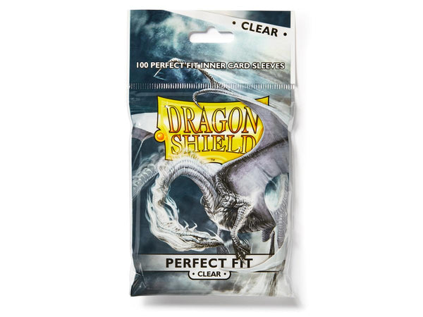 Dragon Shield Japanese Size Perfect Fit Sealable Sleeves - Clear (100-Pack)  - Dragon Shield Card Sleeves - Card Sleeves