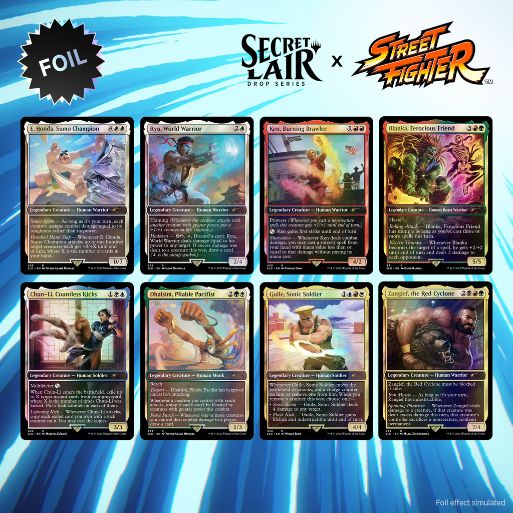 MTG Secret Lair: Secret Lair x Street Fighter – Valkyrie