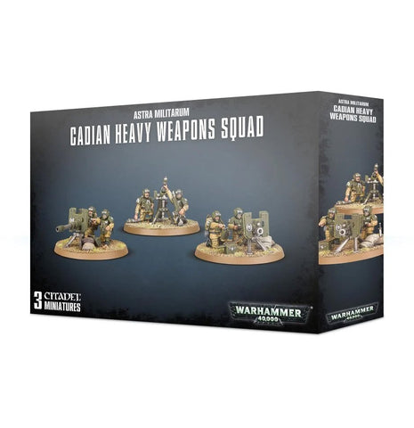 WH40K: Astra Militarum Cadian Heavy Weapons Squad