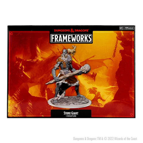 D&D Frameworks Miniatures: Stone Giant