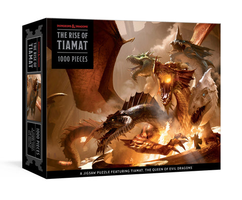 Dungeons & Dragons: The Rise of Tiamat 1000 Pieces Puzzle